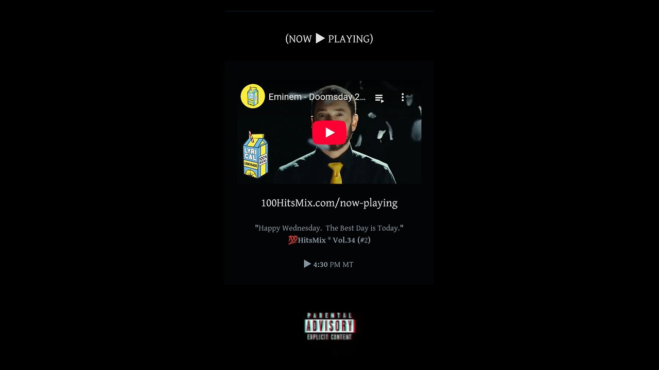 NOW ▶️ PLAYING #Eminem