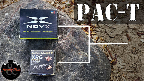 PAC-T Testing: 65 gr. NOVX and 100 gr. S&B XRG (9mm)