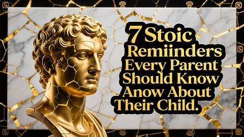 7 Stoic Reminders Every Parent Should Know About Their Child 🔑#ParentingTruths #GentleParenting