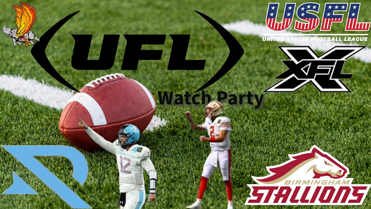 Arlington Renegades Vs Birmingham Stallions Week 3: UFL LIVE Play by Play and Watch Party