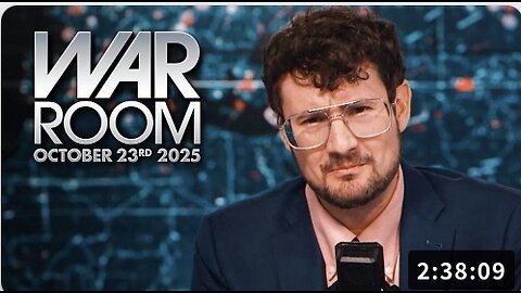 10 23 25 WAR ROOM Harrison Smith Trump Confirms Planned Visit to Gaza