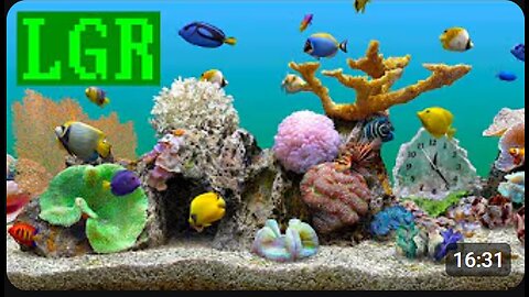 “The Fascinating History of the Marine Aquarium Screensaver – An LGR Retrospective 🐠💻✨”