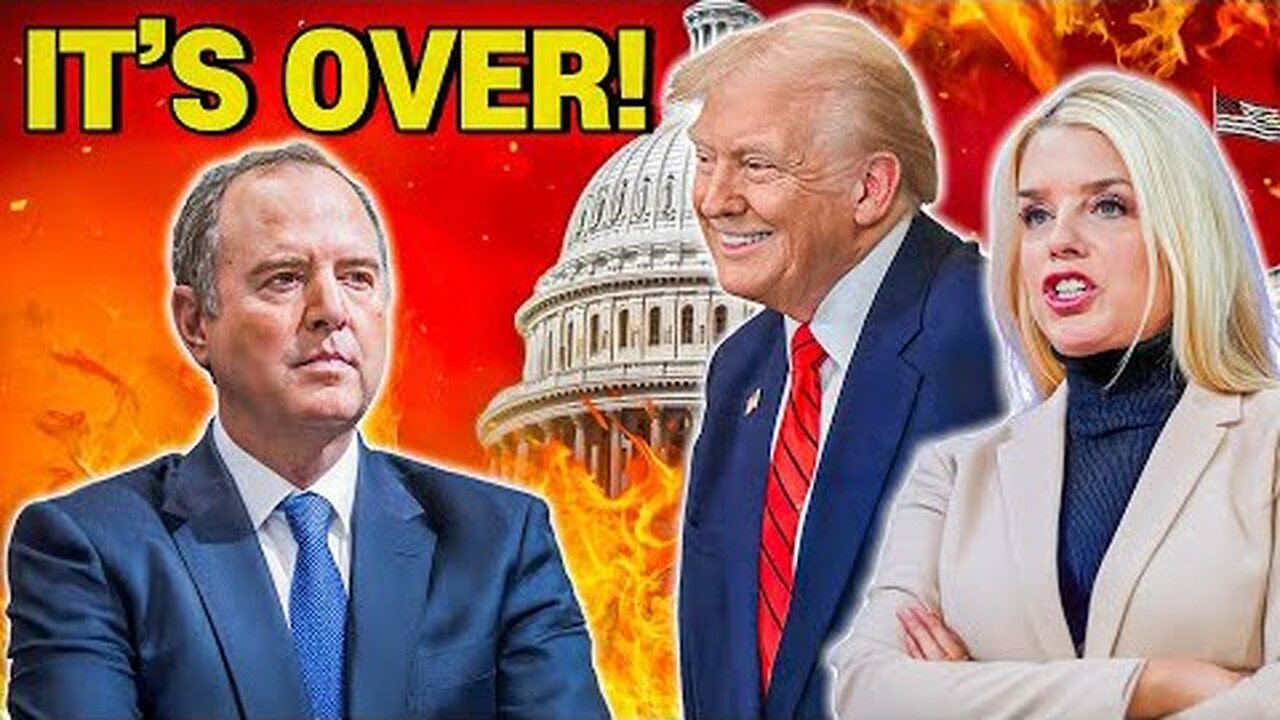 BOOM! Trump & Pam Bondi SPRING the Trap — Adam Schiff Walks Right Into RUIN!