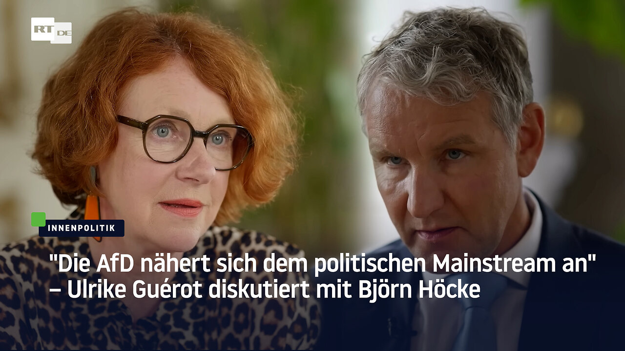 Die AfD nähert sich dem politischen Mainstream an" – Ulrike Guérot diskutiert mit Björn Höcke