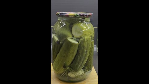 Vinegar-Blanched Pickles