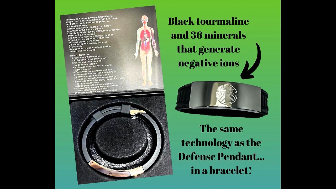 EMF Protection with Defense Bracelet