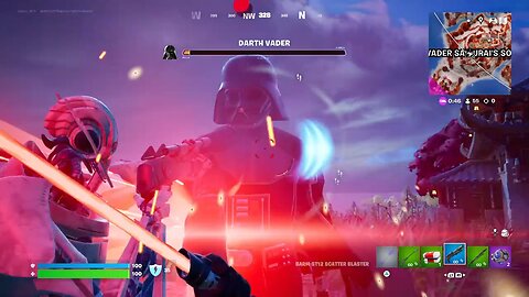 HOW TO EASILY DEFEAT AND RECRUIT DARTH JADER. #fortnite #gameplay