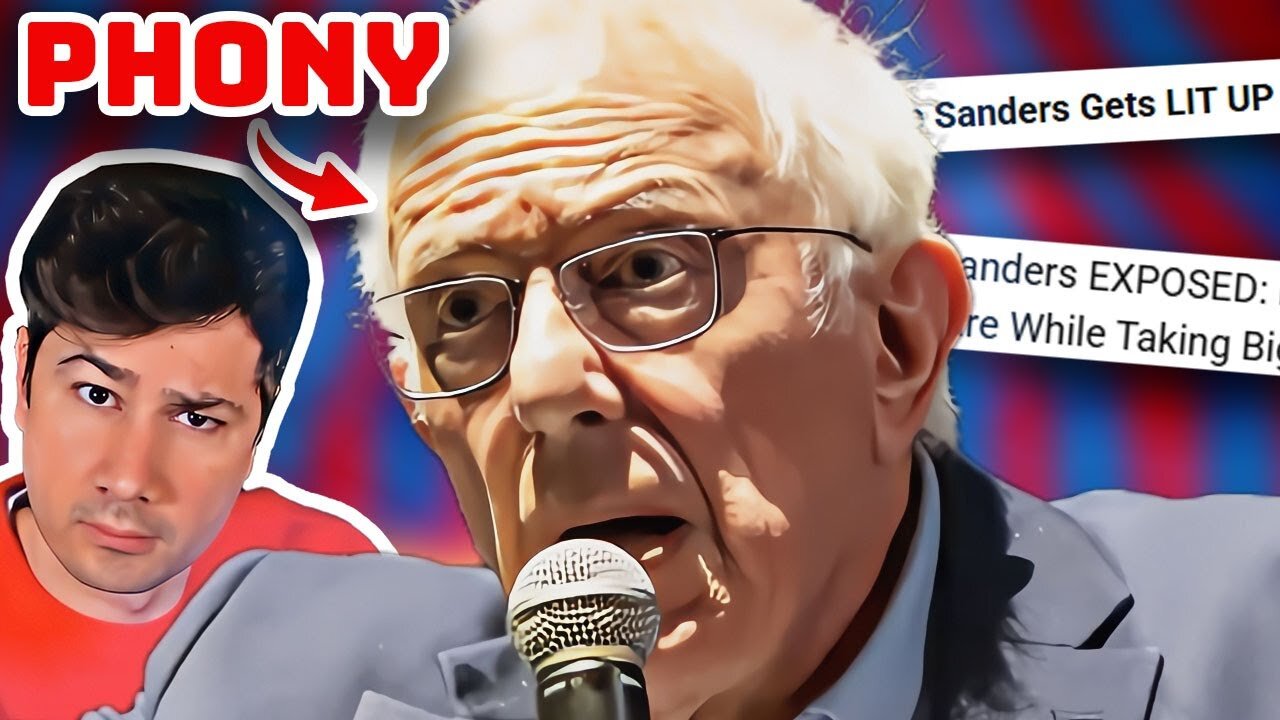 Bernie Just Held the FAKEST Political Rally of 2025... At COACHELLA!