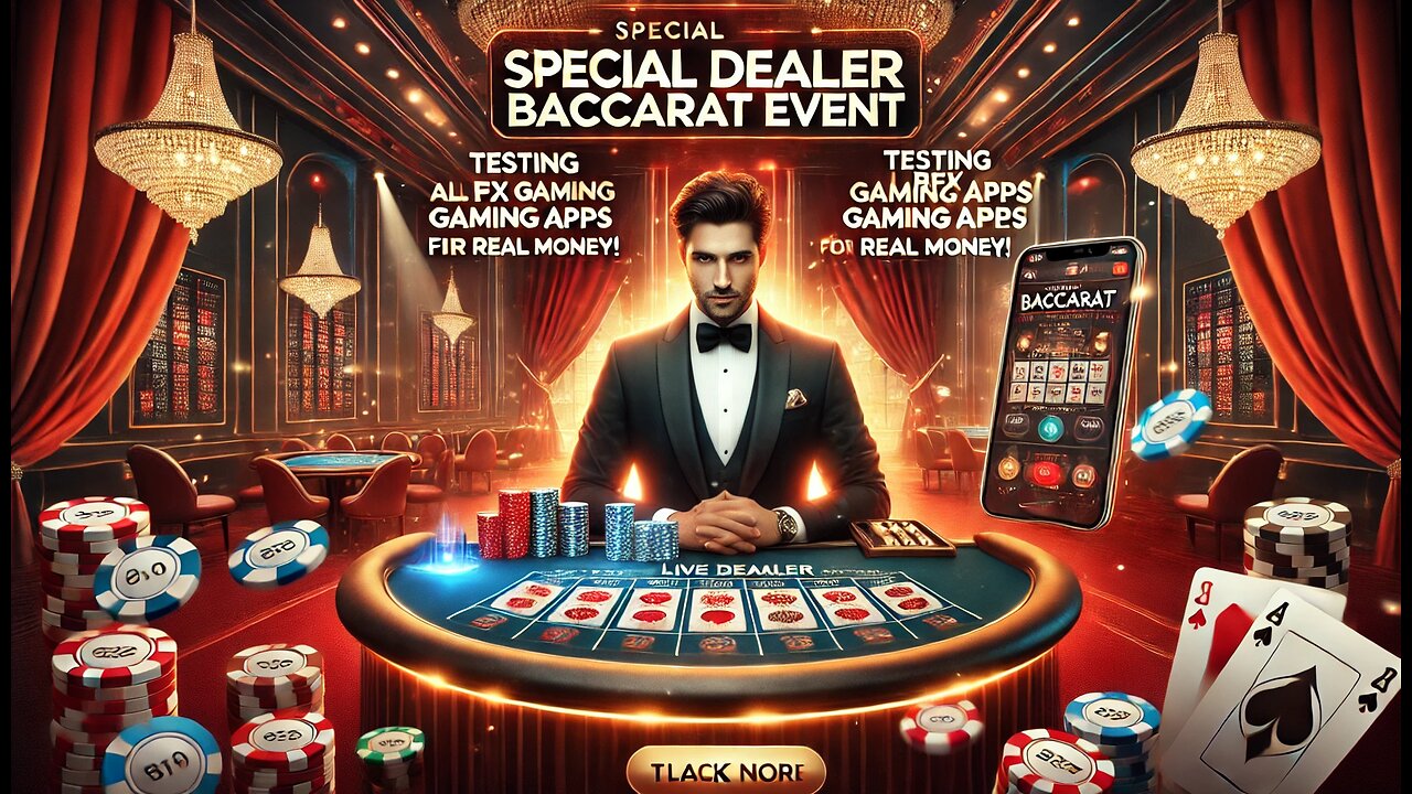 🔥 SPECIAL Live Dealer Baccarat Event | Testing ALL BFX Gaming Apps with REAL MONEY! 🔥