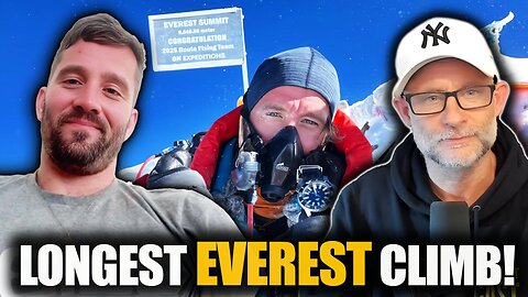 Former Marine Swims Channel, Cycles To Nepal And RUNS Up Everest