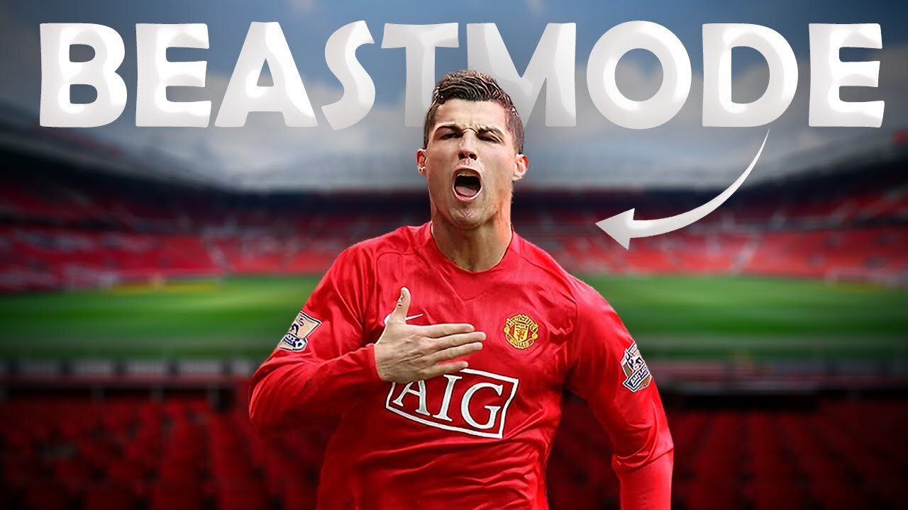 2008 RONALDO - The Best GOATED player in the history of Football!
