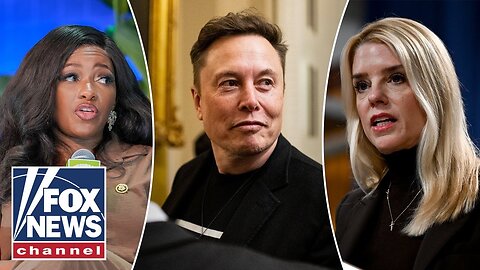 Dem responds to Bondi's BOLD warning on Elon Musk: 'Ridiculous!'