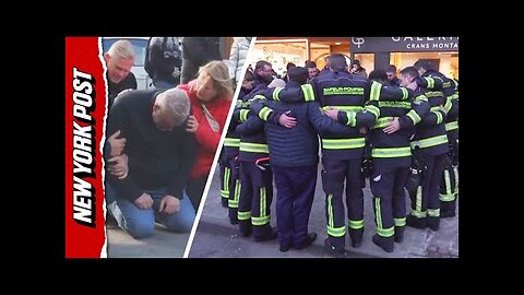 Emotions Overflow as Firefighters and Families Mourn Those Lost in Deadly Swiss Fire