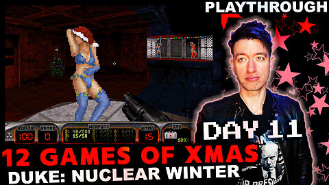 Let's Play DUKE NUKEM: NUCLEAR WINTER (DOS, 1997) 🎄 The 12 Games of Xmas 🎄 Day 11 of 12