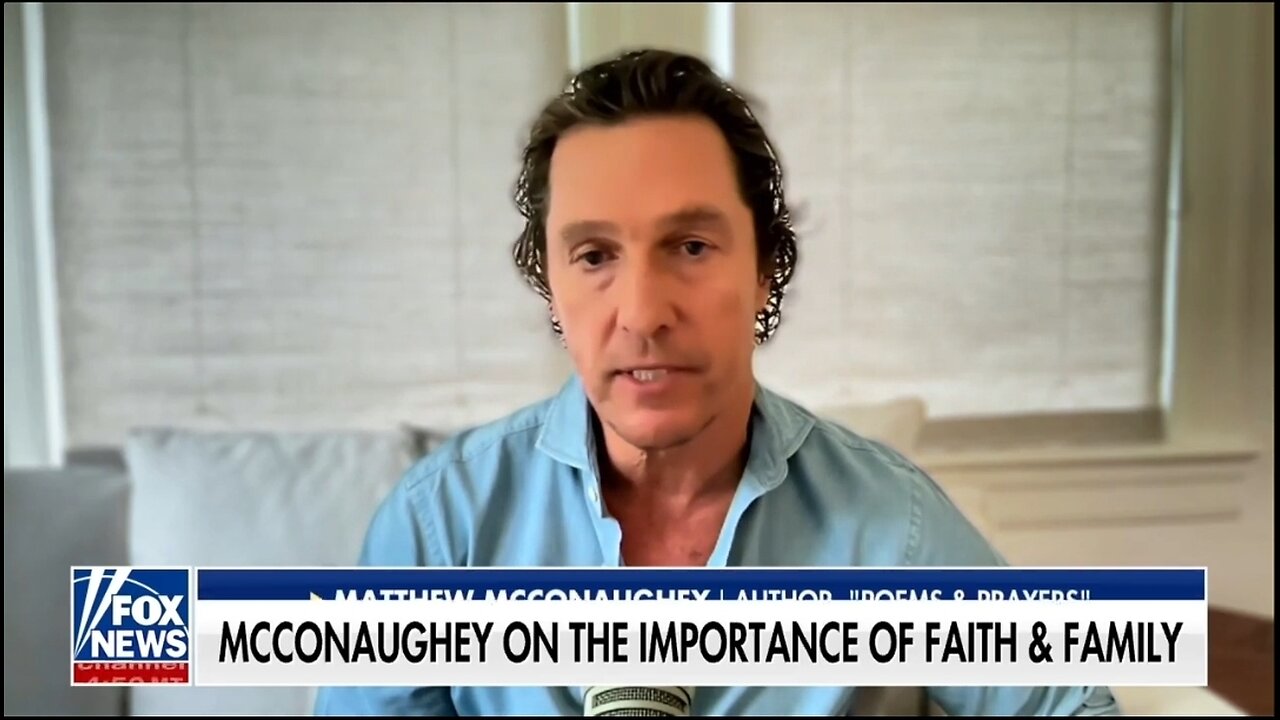 Matthew McConaughey: Faith Is Our Stability