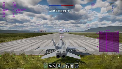 War Thunder F-18A