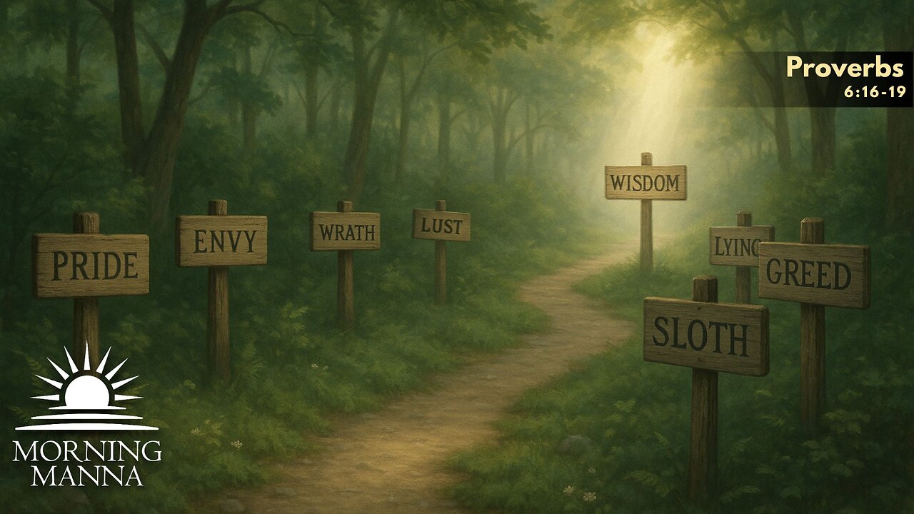 Morning Manna - July 10, 2025 - Proverbs 6:16-19 - What God Hates—and Why It Matters
