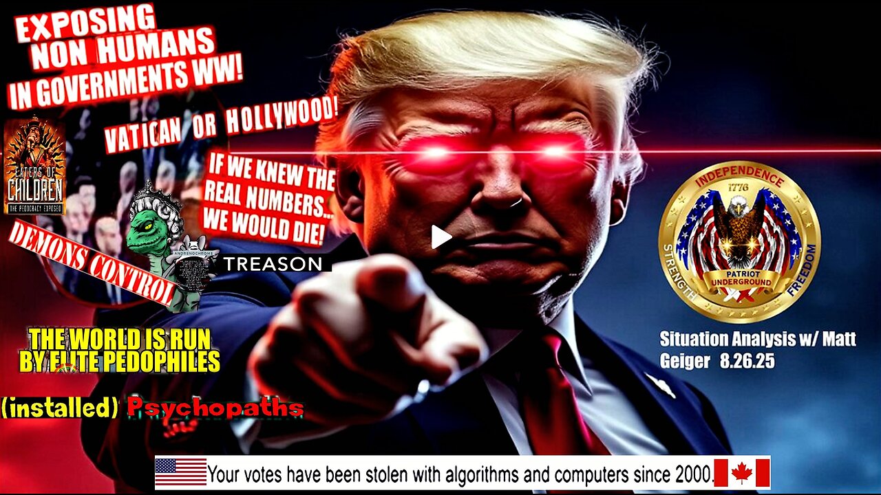 Patriot Underground - Situation Analysis w/ Matt Geiger (8.26.25) - compilation version