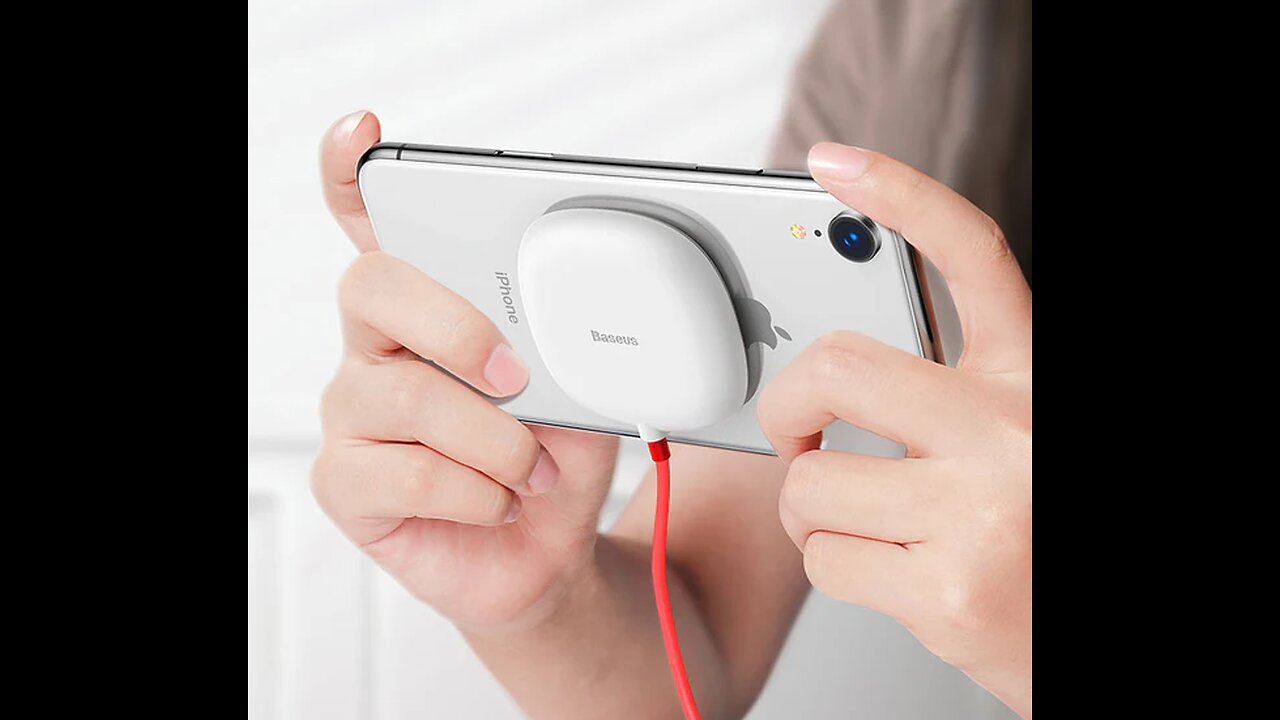 Wireless Charger That Always Goes and Stays with Your Phone