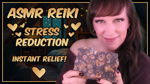 ASMR Reiki✨Stress Reduction🥰Relieve and Release✋🤍🤚Energy Buzz🐝Instant Relief