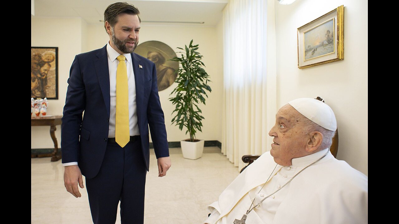 JD Vance visits Pope 6 hours before his death