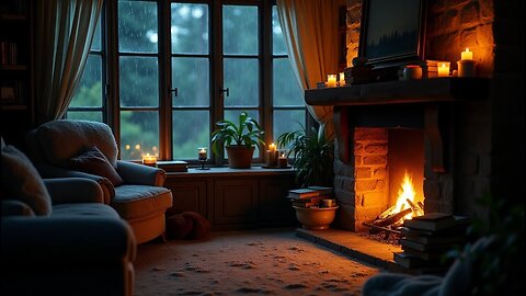 Deep Sleep FAST - Heavy Rain - Stop Insomnia | 48 Hours