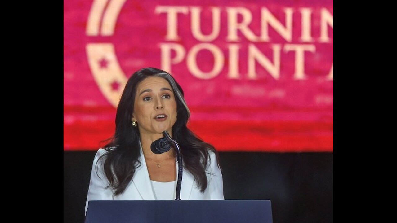 DNI Tulsi Gabbard. Charlie Kirk a 'Warrior for Truth, Freedom'