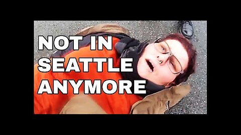This Isn't Seattle": Cops Have Hysterical Interaction With Purple-Haired Woman