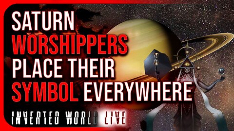 Saturn Worshippers Place Their Symbol Everywhere