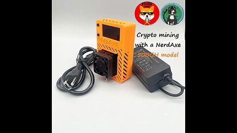 NerdAxe #Bitcoin Solo Miner number 2 on $BCH #Crypto