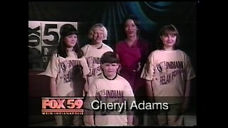May 20, 1998 - Indy Anchor Cheryl Adams for Relay for Life
