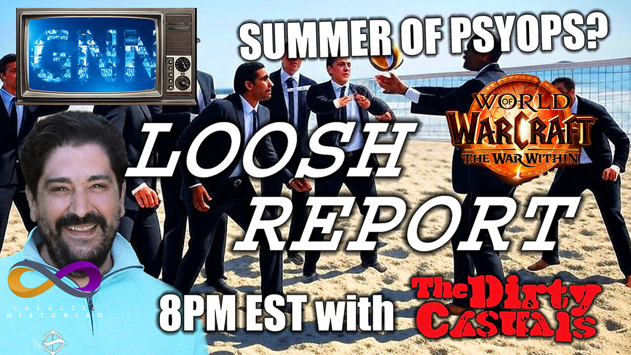 GNN Loosh Report 41 with Andrew Bartzis - The Summer Of Psyops? Followed by WoW War Within!