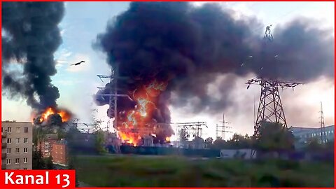 Muscovites woke up to drone attack： scientific research institute, electrical substation were hit