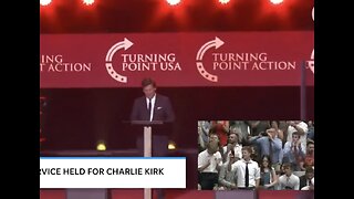 Full Tucker Carlson speech at Charlie Kirk memorial service