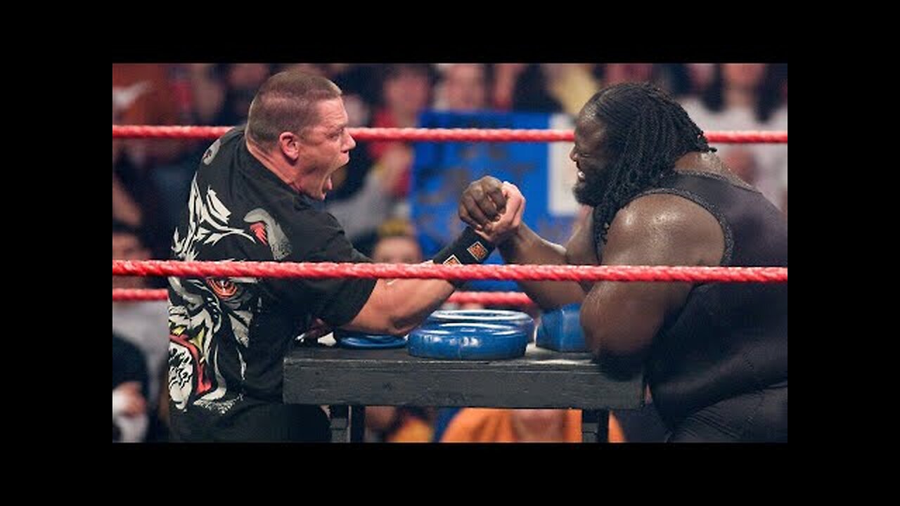 WWE's over-the-top arm wrestling contests_ WWE Playlist
