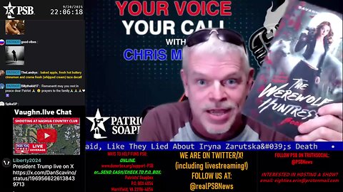 2025-09-20 22:01 EDT - Your Voice, Your Call: with Chris Moore