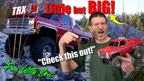 Traxxas TRX4m High Trail 1979 Chevrolet K10 Cheyenne! 😎It's BIGGER than it is!