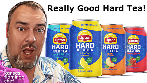 Review and taste test of Lipton Hard Iced Tea