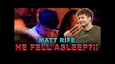 DON’T FALL ASLEEP AT A MATT RIFE SHOW | crowdwork