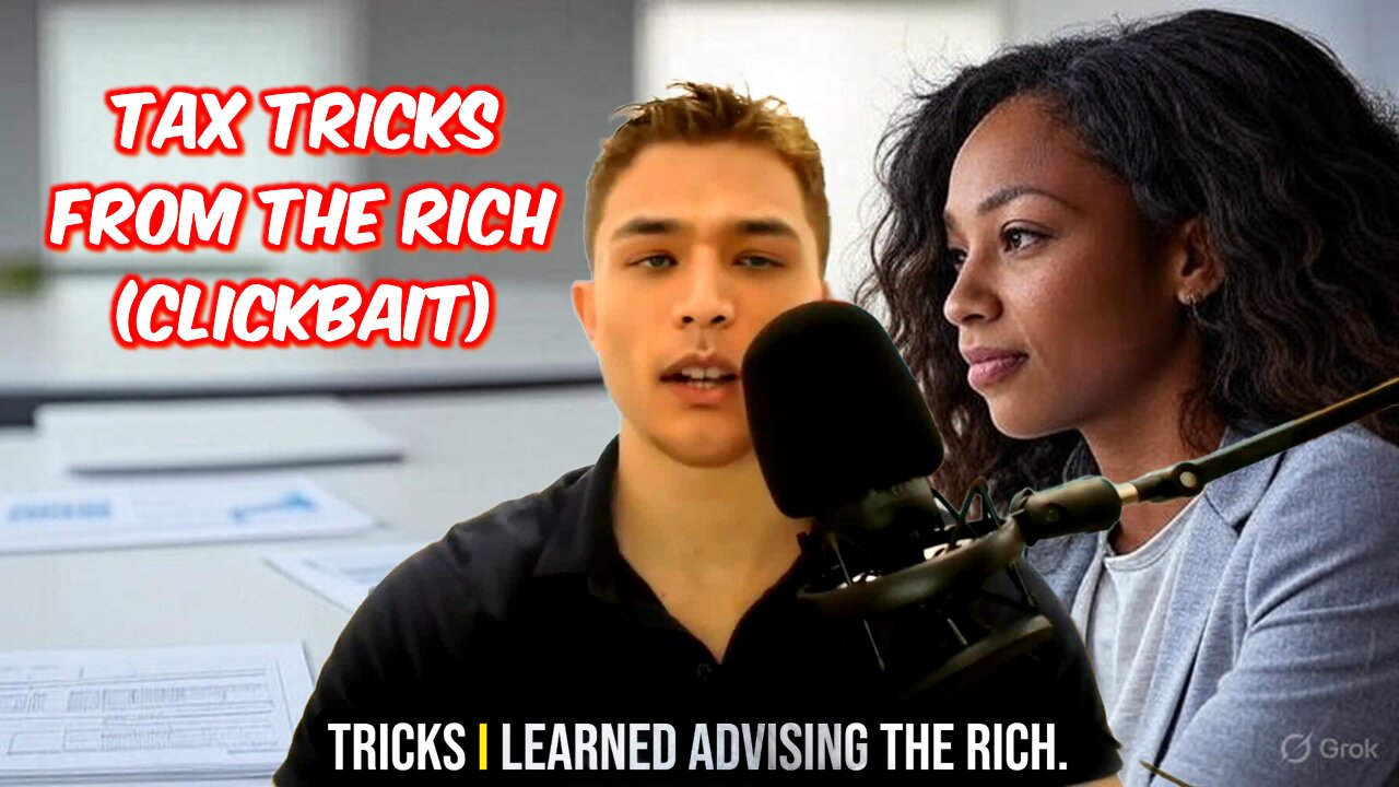 Tax TRICKS I learned Advising the RICH (CLICKBAIT)