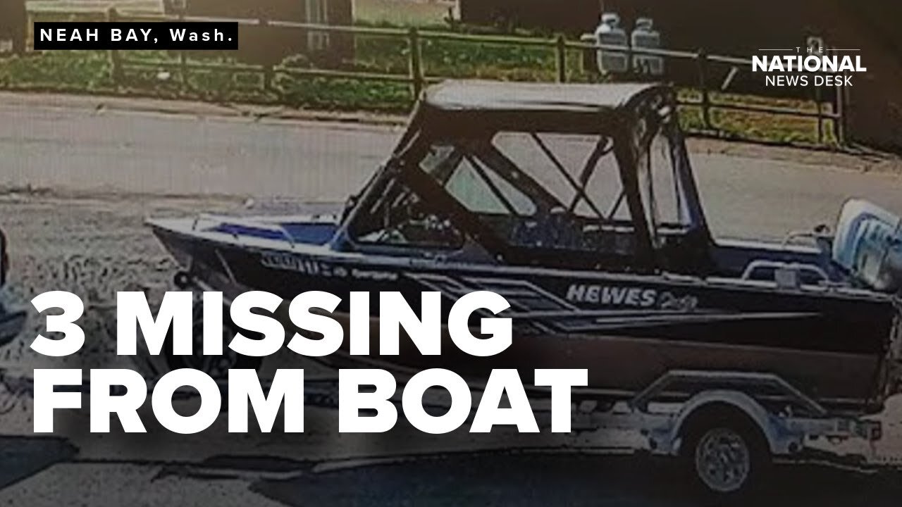 Coast guard searching for 3 missing after boat found empty in Washington