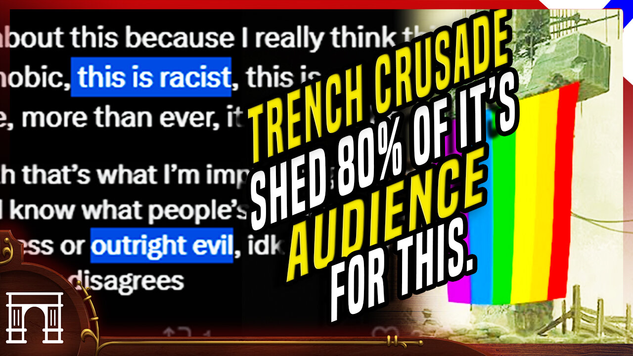 Trench Crusade Is Racist - It Shed 80% Of It's Players Just For The Woke Audience To Call Them Evil