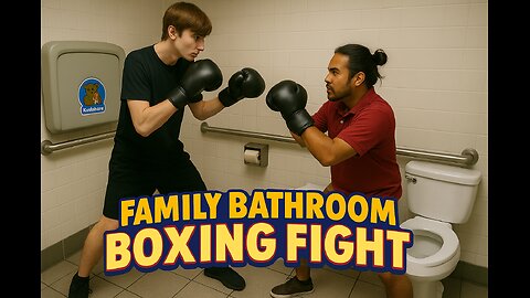 🔥 Family Bathroom Boxing Fight – Tall vs. Small in a Shocking Showdown!