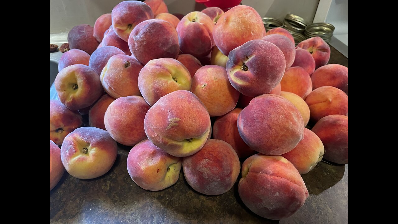 Canning Peaches