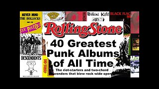 40 Greatest Punk Rock Albums of All Time According Rolling Stone Version
