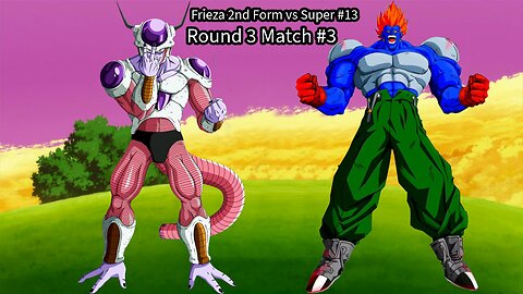 Round 3 Match #3: Frieza 2nd Form vs Super #13 (Dragon Ball Raging Blast 2 Ultimate Tournament)