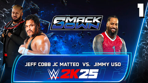 WWE 2K25 Smackdown June 27th 2025 - Match 1: A Beatdown!