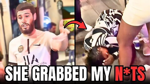 Woman GRABS Man & Gets INSTANT KARMA