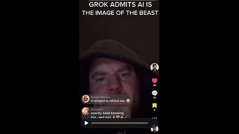 GROKE ADMITS AI IS THE IMAGE OF THE BEAST