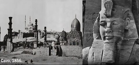 FIRST PHOTOS OF EGYPT - BURIED OLD WORLD